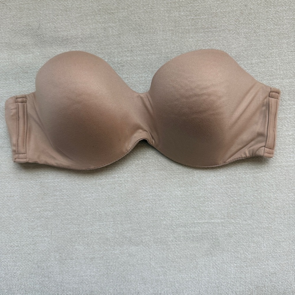 Victoria’s Secret Tan Strapless Bra